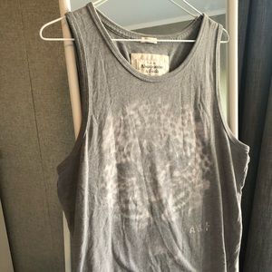 Abercrombie & Fitch Cheetah Tank Top Size Large
